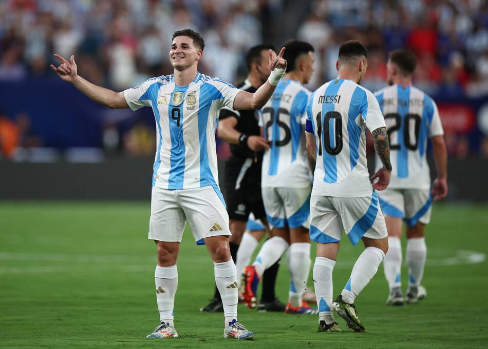 Argentina vs Canadá, Copa América. Foto: Reuters