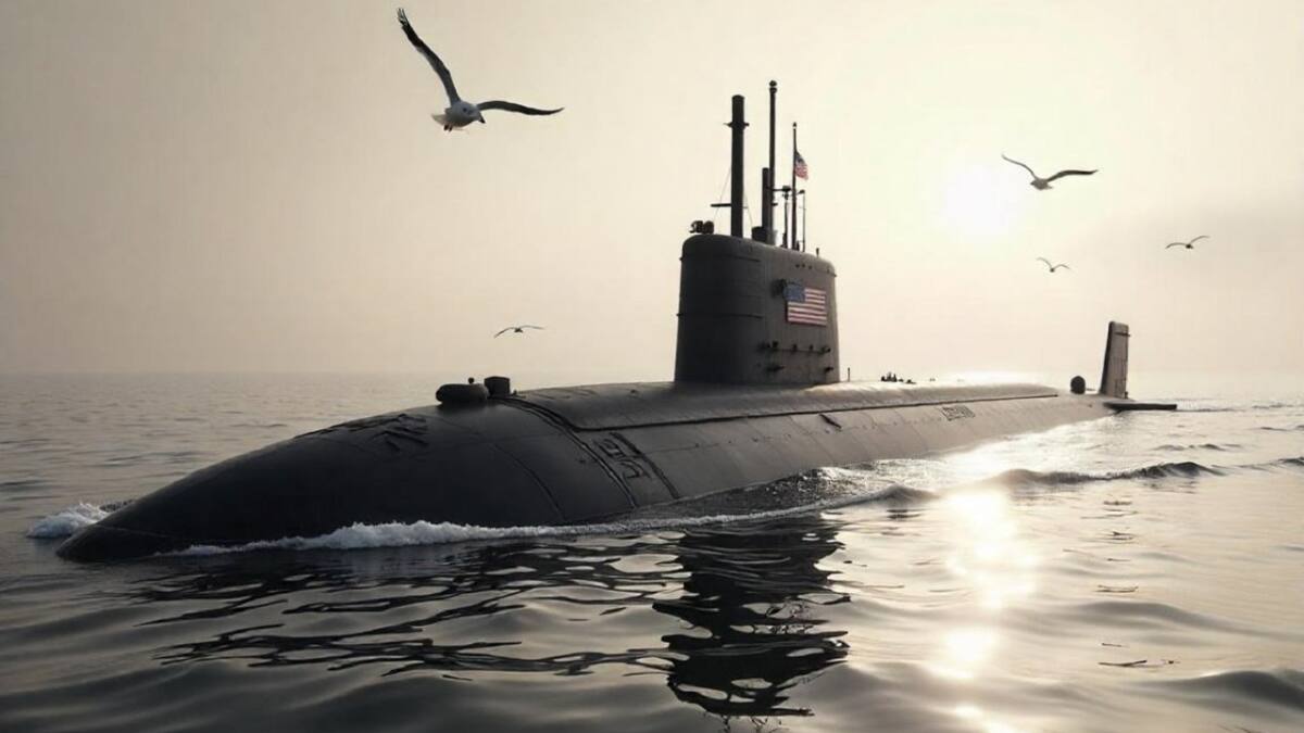 Estados Unidos desarrolla un nuevo submarino. Foto: IA Freepik