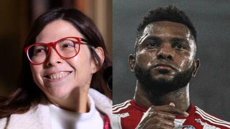 Las trabas para la liberación de dólares del BCRA pone en peligro el pase de Miguel Borja a River Plate. Foto: NA.