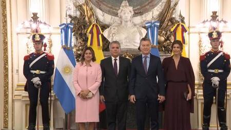 Mauricio Macri e Ivan Duque - Casa Rosada