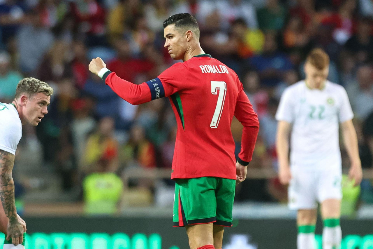 Cristiano Ronaldo; Selección Portugal. Foto: EFE.