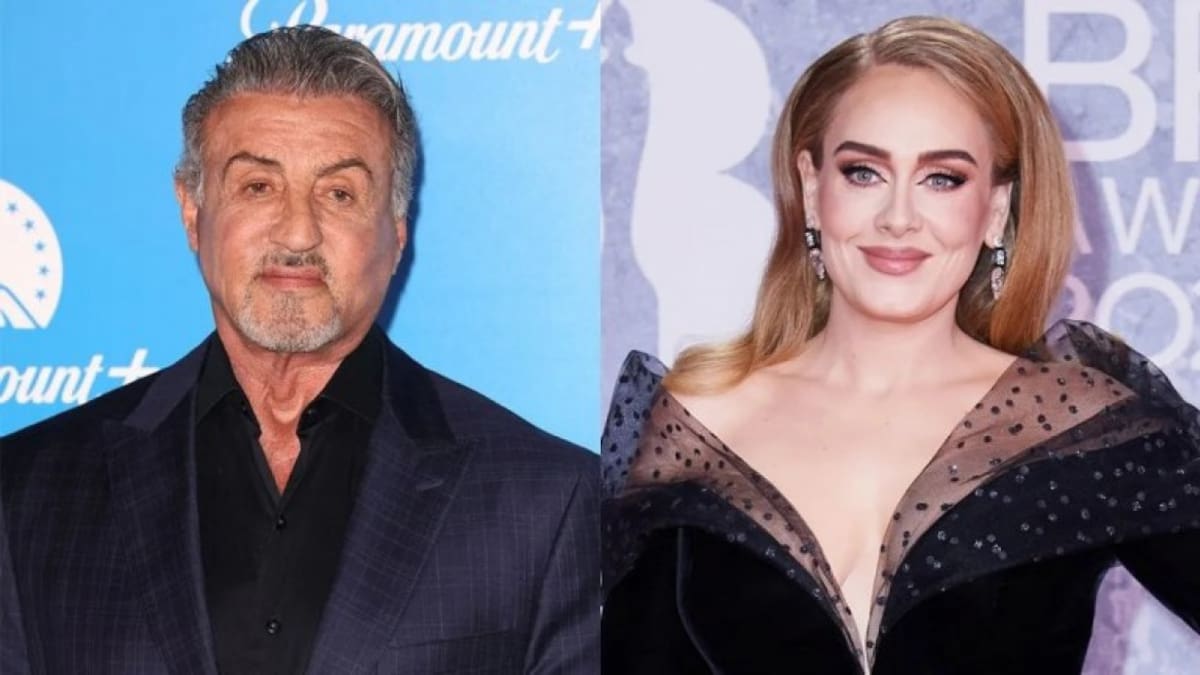 Sylvester Stallone y Adele