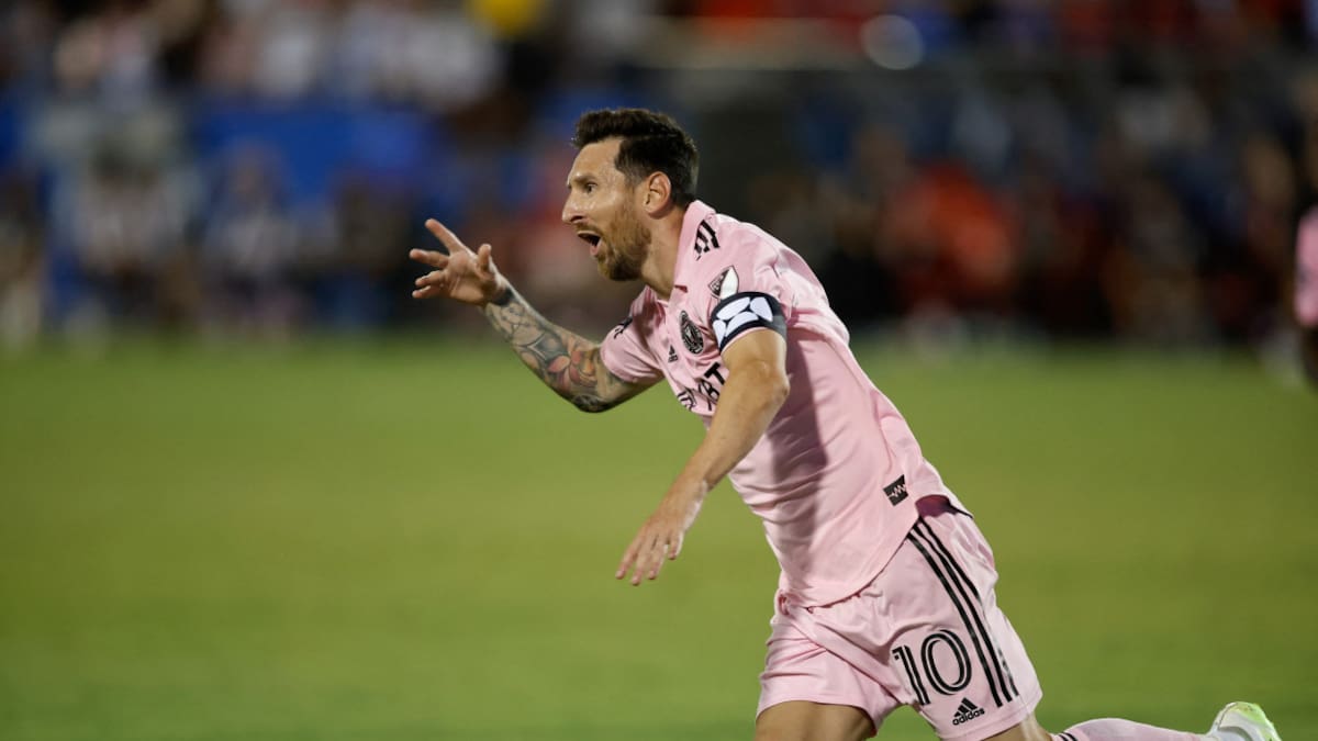 Lionel Messi en Inter Miami. Foto: NA.