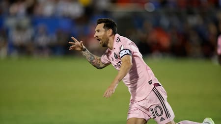 Lionel Messi en Inter Miami. Foto: NA.