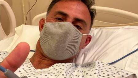 Diego Latorre, video desde la clínica internado por coronavirus