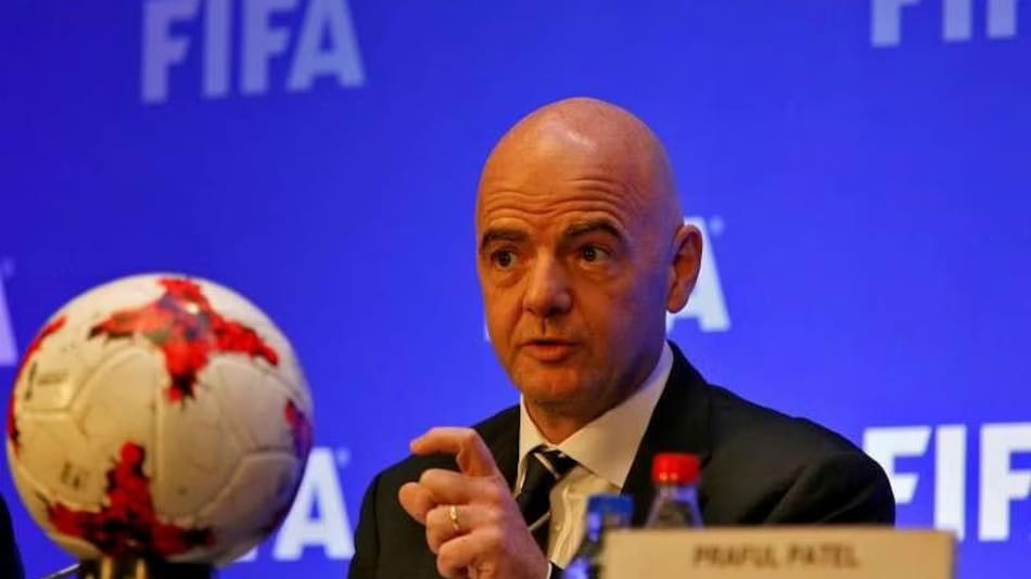 Gianni Infantino, presidente de la FIFA. Foto: Reuters.