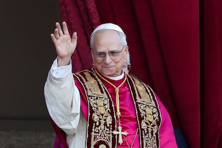 Robert Prevost, el sucesor del papa Francisco. Foto: Reuters (Claudia Greco)