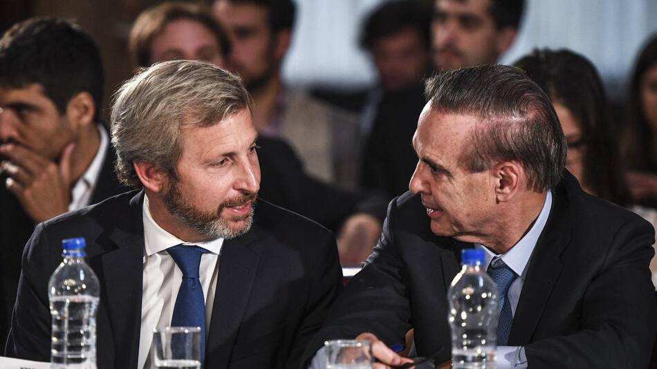 Rogelio Frigerio y Miguel Angel Pichetto (NA)