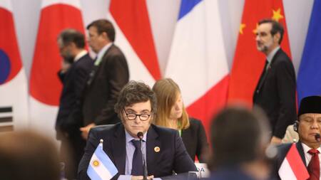 Javier Milei brindó un discurso durante la cumbre del G20 en Brasil