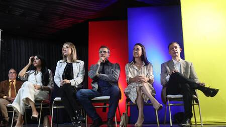 Los candidatos opositores de Venezuela. Foto: EFE.