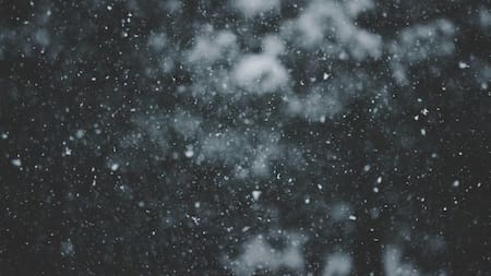 Las probabilidades de que caiga nieve en el AMBA. Foto Unsplash.