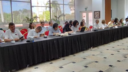El Gobierno colombiano y el ELN trabajan en el cese al fuego. Foto: X @DelegacionEln