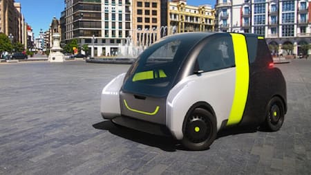 Revolución tecnológica: un vehículo eléctrico construido con impresoras 3D