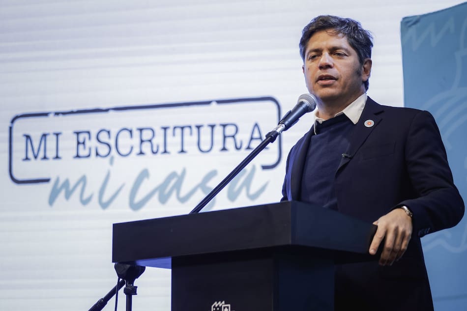 Axel Kicillof, gobernador de Buenos Aires.
