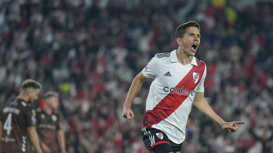 River Plate vs Platense, gol de River, Foto NA