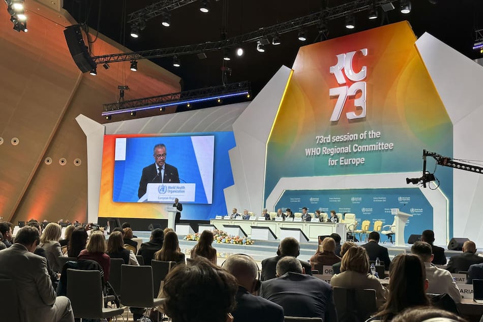 El director general de la Organización Mundial de la Salud (OMS), Tedros Adhanom Ghebreysus. EFE