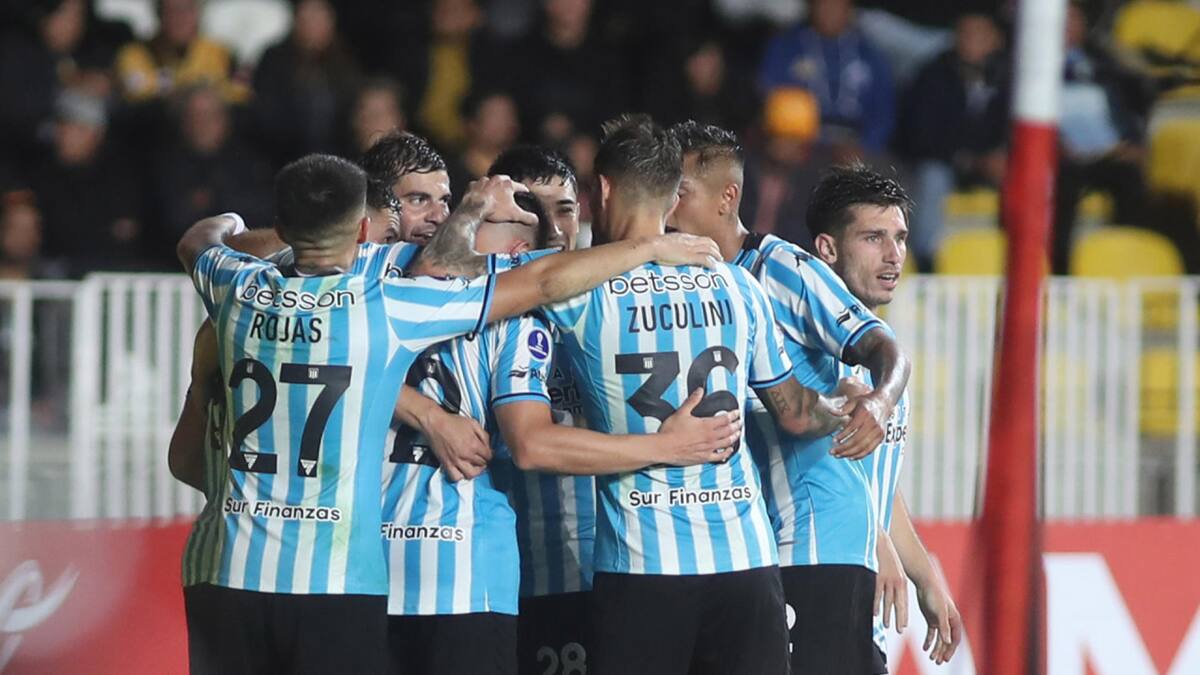 Copa Sudamericana, Coquimbo vs. Racing. Foto: EFE.