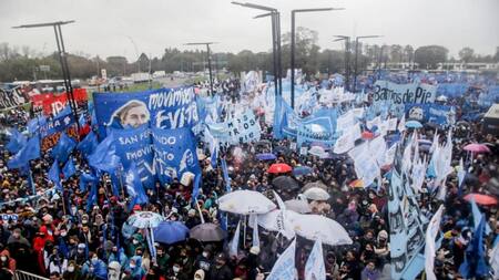 Movimiento Evita, marcha