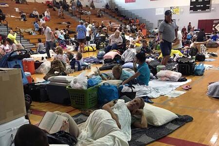 Huracán Irma - Éxodo (Reuters)