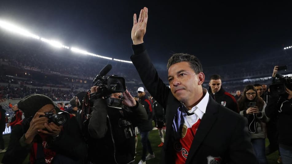 Marcelo Gallardo se juega su anteúltimo partido. Foto: Reuters.