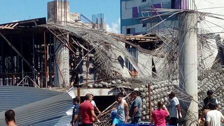 Santa Teresita - derrumbe de losa en construcción, dos muertos - Del Tuyú Noticias