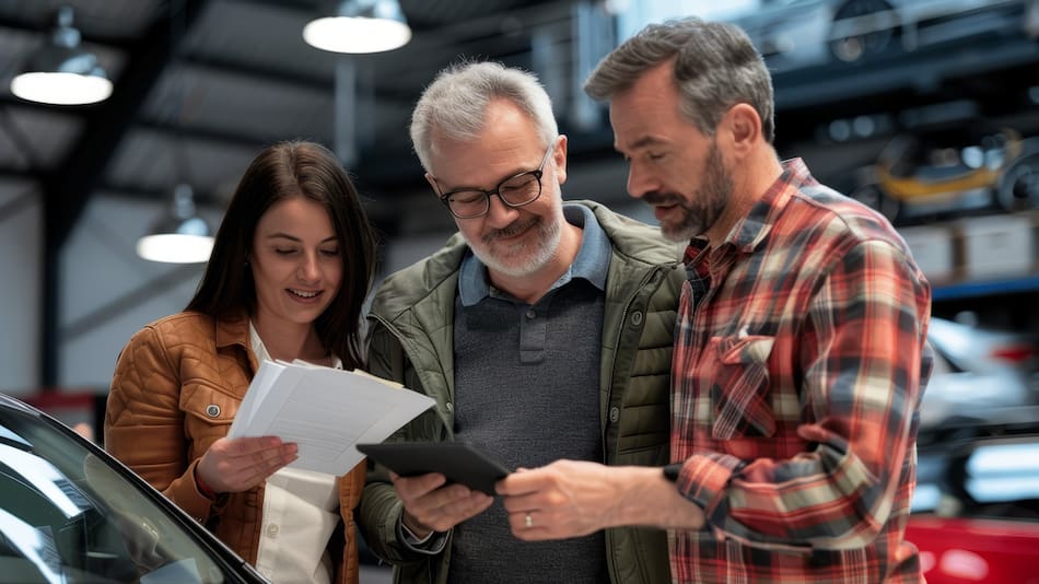 Compra y venta de autos.