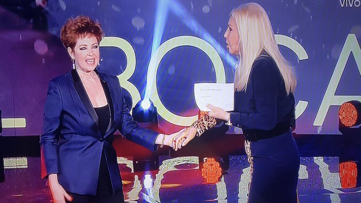 Andrea Del Boca y Susana Giménez