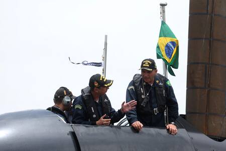 La Armada de Brasil y un arma que preocupa a las potencias mundiales. Foto: Reuters/Pilar Olivares