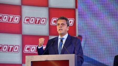 Sergio Massa en un acto en Tigre. Foto: prensa Ministerio de Economía