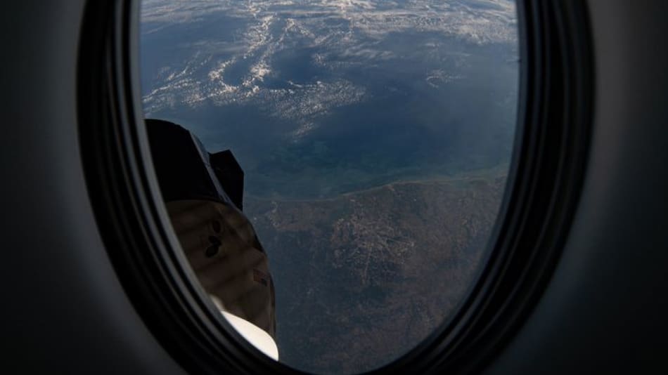 El Planeta Tierra desde el espacio. Foto: X @dominickmatthew