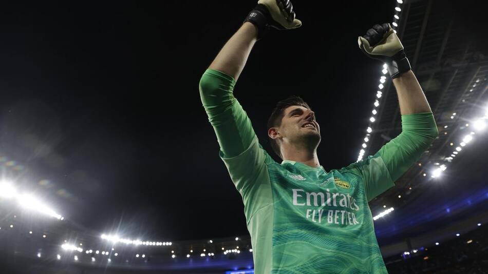 Thibaut Courtois, Real Madrid. Foto: EFE.