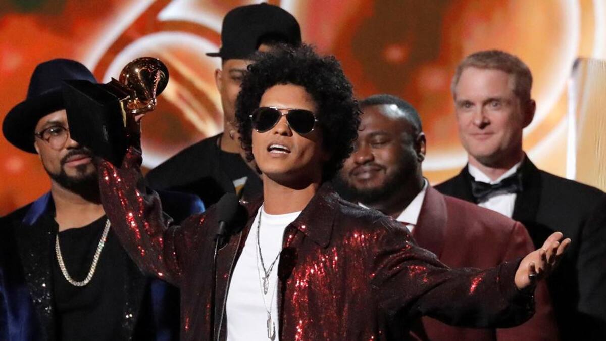 Bruno Mars - Premios Grammy (Reuters)