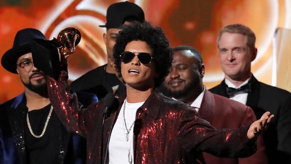 Bruno Mars - Premios Grammy (Reuters)