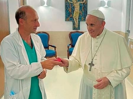 Sergio Alfieri, médico personal del papa Francisco. Foto: NA.