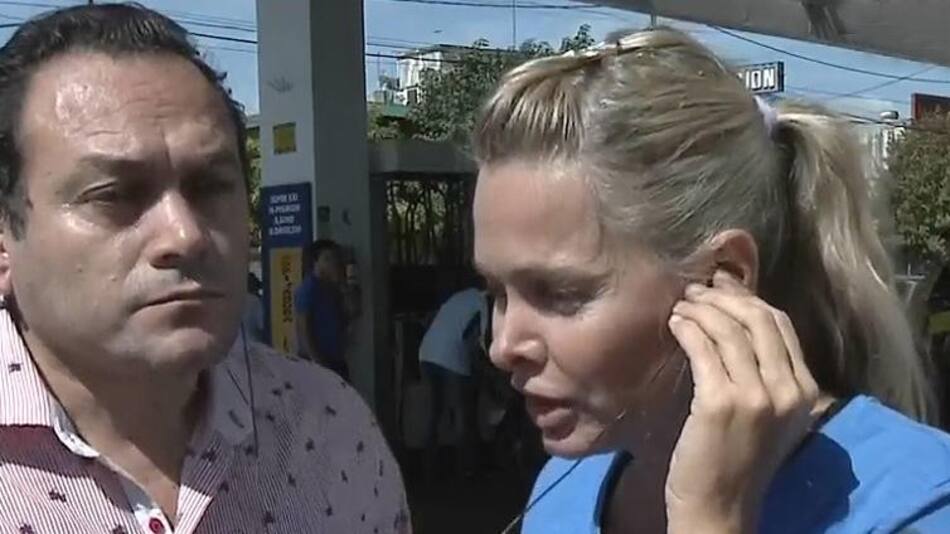 Ataque de patota a estación de servicio en el paro - Damnificados - Canal 26
