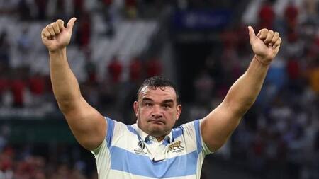 Agustín Creevy en Los Pumas. Foto: NA.