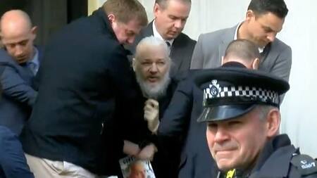 Julian Assange - detención en Londres