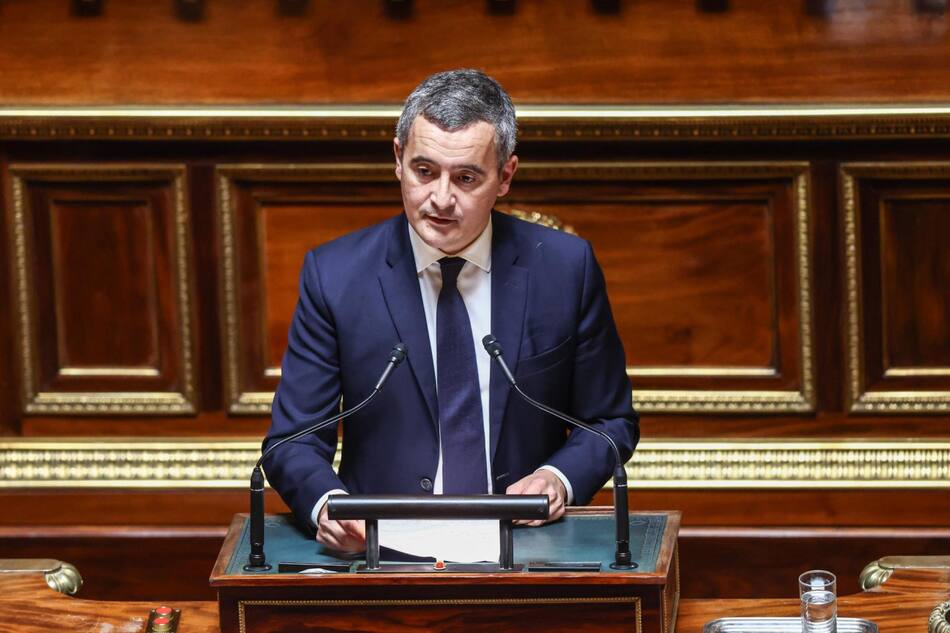 Gérald Darmanin, ministro de Interior francés. Foto: EFE.