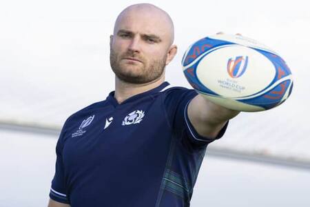 Dave Cherry, rugbier de la Selección de Escocia.