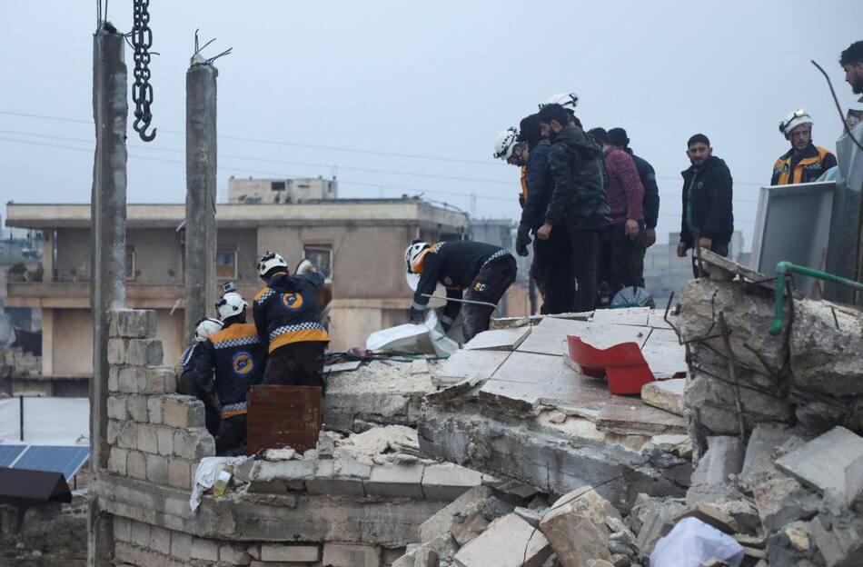 Rescatistas. Foto: Reuters.