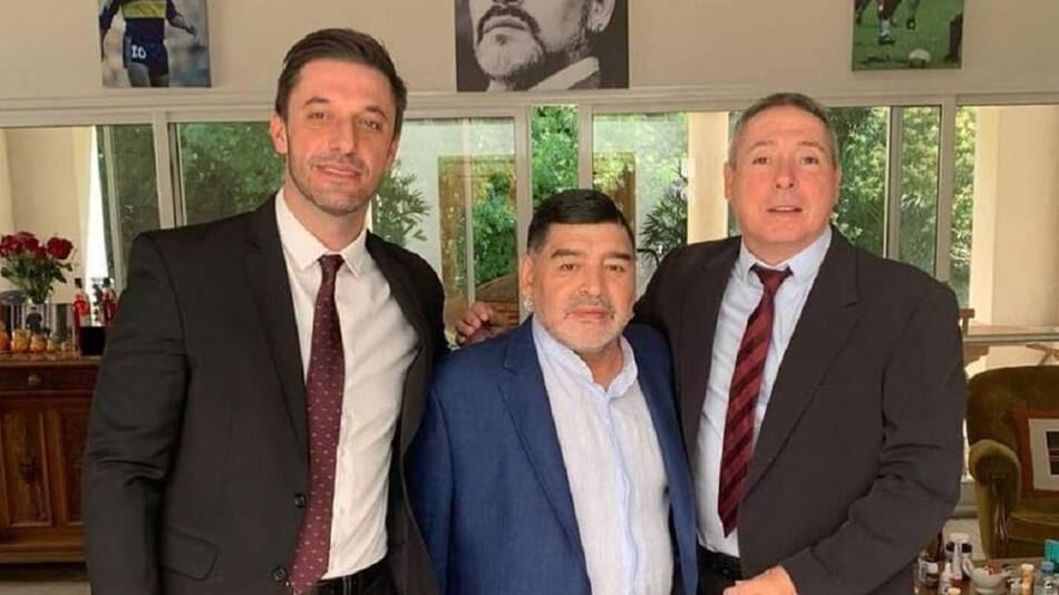 Diego Armando Maradona, abogados Matías Morla y Víctor Stinfale, NA
