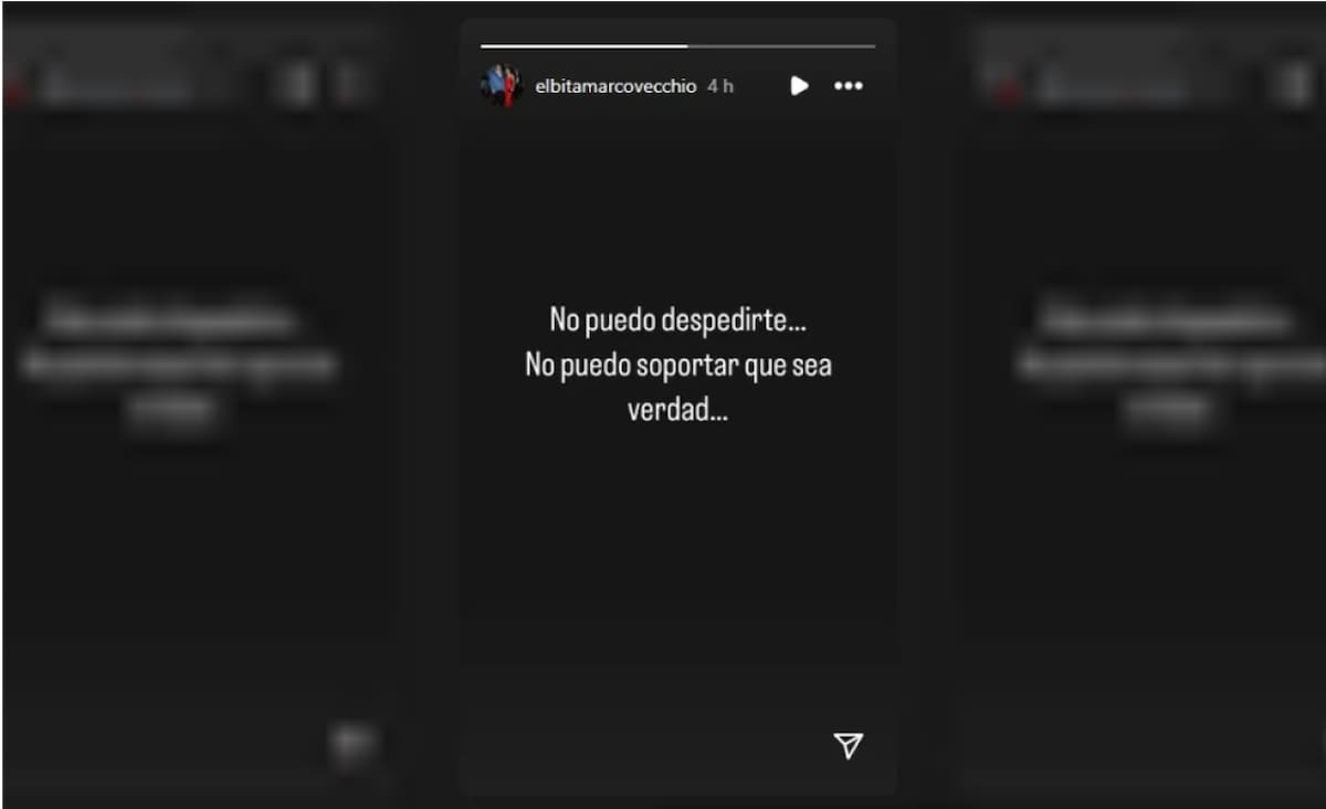 El mensaje de Elba Marcovecchio. Foto: Instagram