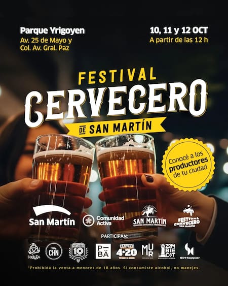 Festival Cervecero de San Martín.