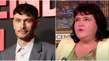 Richard Gadd y Fiona Harvey. Fotos: Reuters - captura video YouTube.