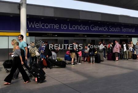 Huelga en Gran Bretaña. Foto: Reuters.