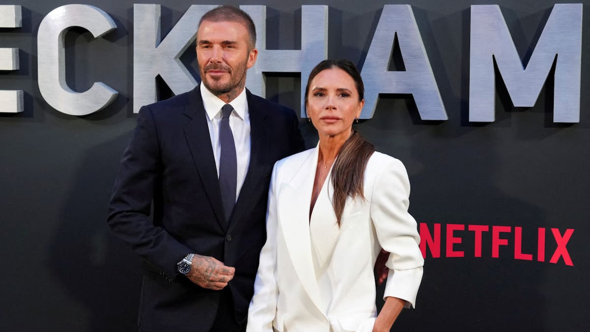 David y Victoria Beckham. Foro: Reuters.