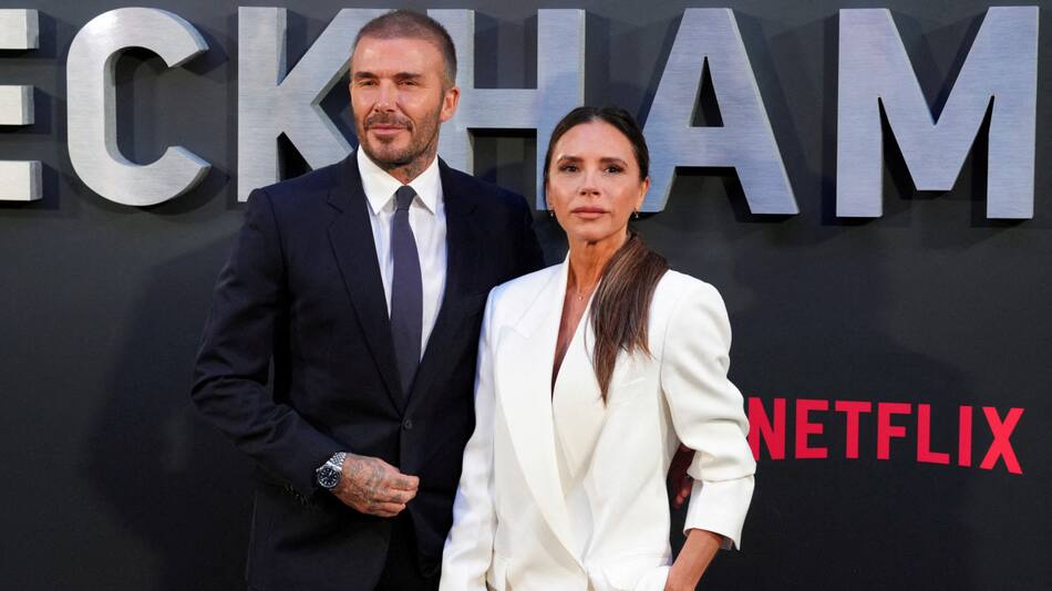 David y Victoria Beckham. Foro: Reuters.