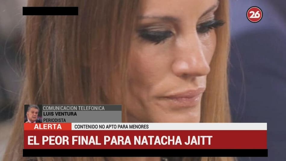 Luis Ventura en Canal 26 - Muerte de Nacha Jaitt