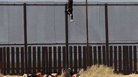 Frontera México-Estados Unidos. Foto: Reuters