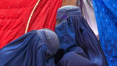 Mujeres en Afganistán. EFE.